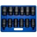 Blue Spot Tools 12pc 1 Inch Metric Deep Impact Sockets 24mm to 41mm 01549 Bluespot