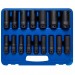 Blue Spot Tools 16pc 1/2 Inch Metric Deep Impact 6pt Sockets 10 to 32mm 01550 Bluespot 