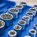 Blue Spot Tools 19pc 1/2 Inch Multi Drive Fit Socket Set 01554 Bluespot