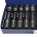 Blue Spot Tools 20pc 1/2 Inch Deep and Shallow Metric Impact 6pt Sockets 10 to 19mm 01557 Bluespot