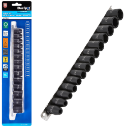 Blue Spot Tools 14 Piece 3/8" Metric Impact Stubby Sockets (6-19mm) 01599