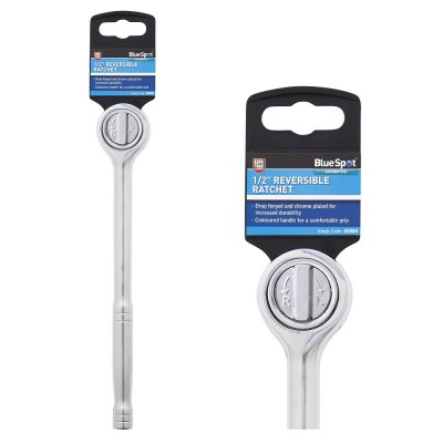 Blue Spot Tools 1/2 Inch Reversible Socket Ratchet 02004 Bluespot