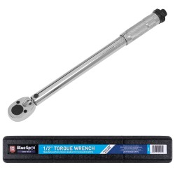 Blue Spot Tools 1/2 Inch Hand Socket Torque Wrench 02005 Bluespot