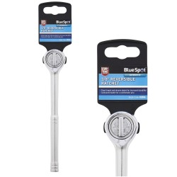 Blue Spot Tools 3/8" Reversible Quick Socket Release Ratchet 02006 Bluespot