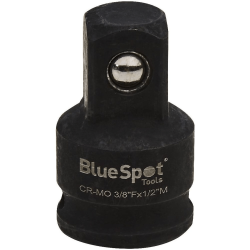 Blue Spot Tools 3/8" Female To 1/2" Male Impact Adaptor 02067 Bluespot