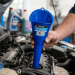 Blue Spot Tools Hi-Vis ABS Plastic Long Neck Wide Plastic Funnel 280mm x 82mm 07898