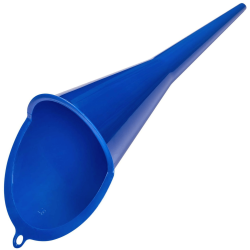 Blue Spot Tools Hi-Vis ABS Plastic Long Neck Wide Plastic Funnel 465mm x 130mm 07899