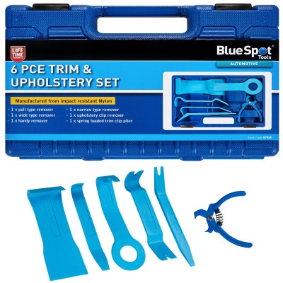 Blue Spot Tools Panel Clip Car Trim Removal Vehicle Upholstery 6pc Set 07924