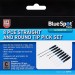 Blue Spot Tools Pointed and Round Tip Pick Pry 8pc Set In Wallet 07973 Bluespot