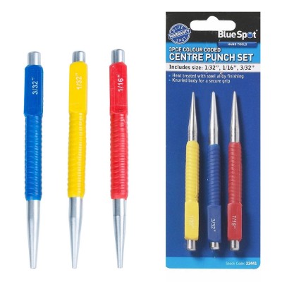 Blue Spot Tools Centre Punch 3 Piece Set 22441