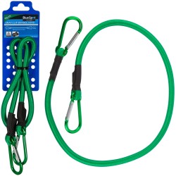 Blue Spot Snap Clip Bungee Cord Green 90cm 45444