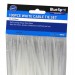 Blue Spot Cable Ties 3.6 150mm White 100 Pack 40050