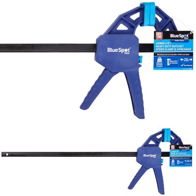 Blue Spot Tools Ratchet Speed Clamp Spreader Heavy Duty 450mm 18" 10034