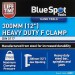 Blue Spot Tools 300mm 12 Inch Heavy Duty F Clamp 10037 Bluespot