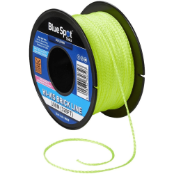 Blue Spot Tools 100m (328ft) Hi-Vis Braided Nylon String Brick Line 34650