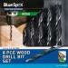 Blue Spot Tools Lip and spur Wood Drill Bit 8pc Set 20135 Bluespot
