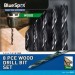 Blue Spot Tools Lip and spur Wood Drill Bit 8pc Set 20135 Bluespot