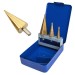 Blue Spot HSS Step Stepped Drill Bit Round Shaft 3pc Set 20504