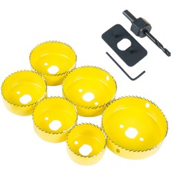 Blue Spot Tools Downlight Installation 9pc Hole Saw Kit 20511 Bluespot