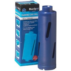 Blue Spot Tools Diamond Core Drill Bit 52mm x 150mm 19500 Bluespot