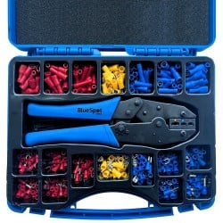 Blue Spot Tools Terminal and Crimper 552 Piece Kit 08808 Bluespot