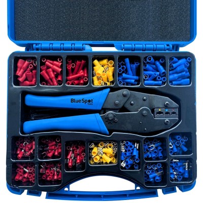 Blue Spot Tools Terminal and Crimper 552 Piece Kit 08808 Bluespot