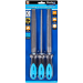 Blue Spot Tools 3 Piece 200mm (8") Soft Grip Carbon Steel File Set 22658