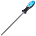 Blue Spot Tools 3 Piece 200mm (8") Soft Grip Carbon Steel File Set 22658