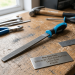 Blue Spot Tools 200mm (8") Soft Grip Flat File Carbon Steel 22660