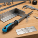 Blue Spot Tools 200mm (8") Soft Grip Triangle File Carbon Steel 22666