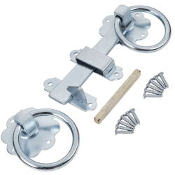 Blue Spot Tools Ironmongery 152mm Zinc Plated Ring Latch 78020