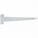 Blue Spot Tools Ironmongery 450mm Zinc Plated Tee Hinge 78039