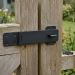 Blue Spot Tools Ironmongery 152mm Black Powder Coated Hasp and Staple 78058