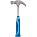 Blue Spot Tools 20oz (560g) Tubular Steel Shaft Claw Hammer - Contoured Grip 26120