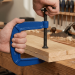 Blue Spot Tools 75mm (3") Malleable Cast Iron Deep Throat G-Clamp with Tommy Bar Handle 10051