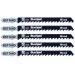Blue Spot Tools Jigsaw Blades Quick Cut For Wood 6 TPI 19004 Bluespot