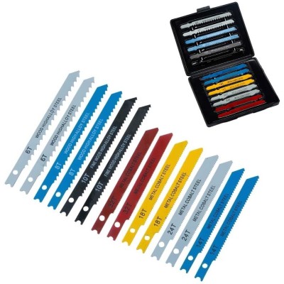 Blue Spot Tools Jigsaw Blade 14 Piece U-shank Set 19008