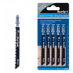 Blue Spot Tools Jigsaw Blades BST111C Quick Cut Wood Plastic T111C 19006