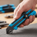 Blue Spot Tools 25mm Soft Grip SK5 Snap-Off Knife with Locking Wheel 29027