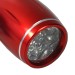 Blue Spot Push Button LED Aluminium Torch 65286