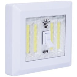 Electralight Battery Powered Double COB Night Wall Light 65302 Bluespot