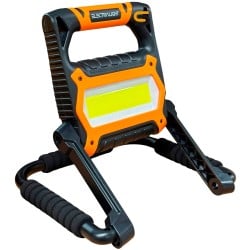 Electralight 1400 Lumen Rechargeable Work Light Folding Multi Angle Stand 65321
