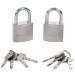 Blue Spot Keyed Alike Same Key Padlock 30mm Satin 2pk 70967 77006