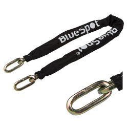 Blue Spot Square Link Security Padlock Chain 8mm 3ft 77077