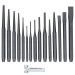 Blue Spot Tools Punch and Chisel 16 Piece Set 22447 Bluespot 