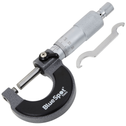 Blue Spot Tools 0-25mm x 0.01mm External Measuring Micrometer 33921