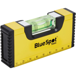 Blue Spot Tools 100mm (4") Aluminium 90° Magnetic Pocket Spirit Level 34210