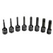 Blue Spot Tools 1/2 inch Impact Socket Torx Male Driver Tool Bit Set 01506 1/2"