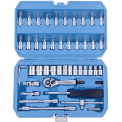 Blue Spot Tools 1/4 inch Socket Set and Bits 01530 46 Piece