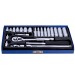 Blue Spot Tools 1/4 inch Metric 24pc Socket Set 01531 Bluespot
